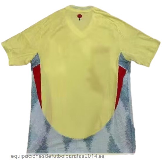 Nuevo Tailandia 2ª Camiseta Espana 2024 Amarillo Baratas